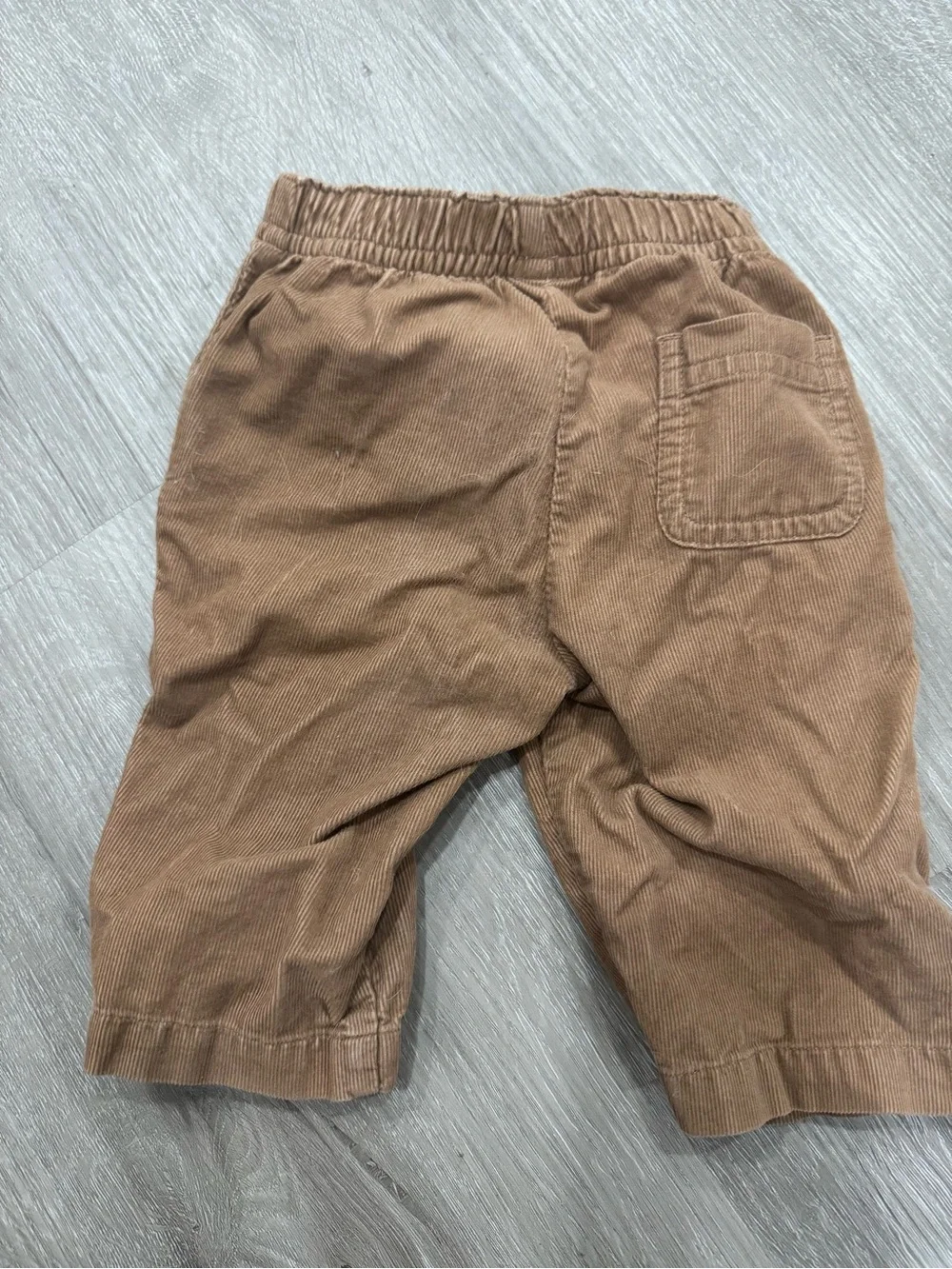 Gymboree Brown Corduroy Kids Pants with Monkey Patch